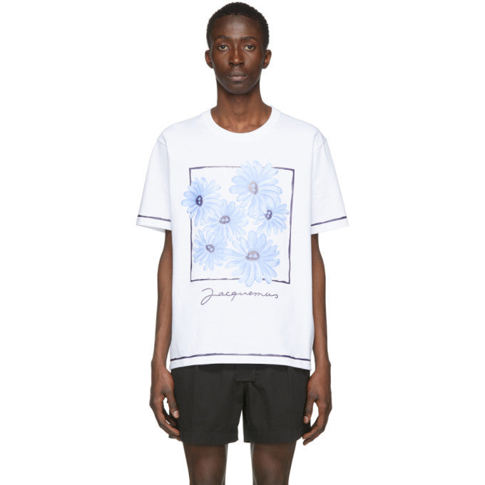 JACQUEMUS T-Shirt Mala Bleu