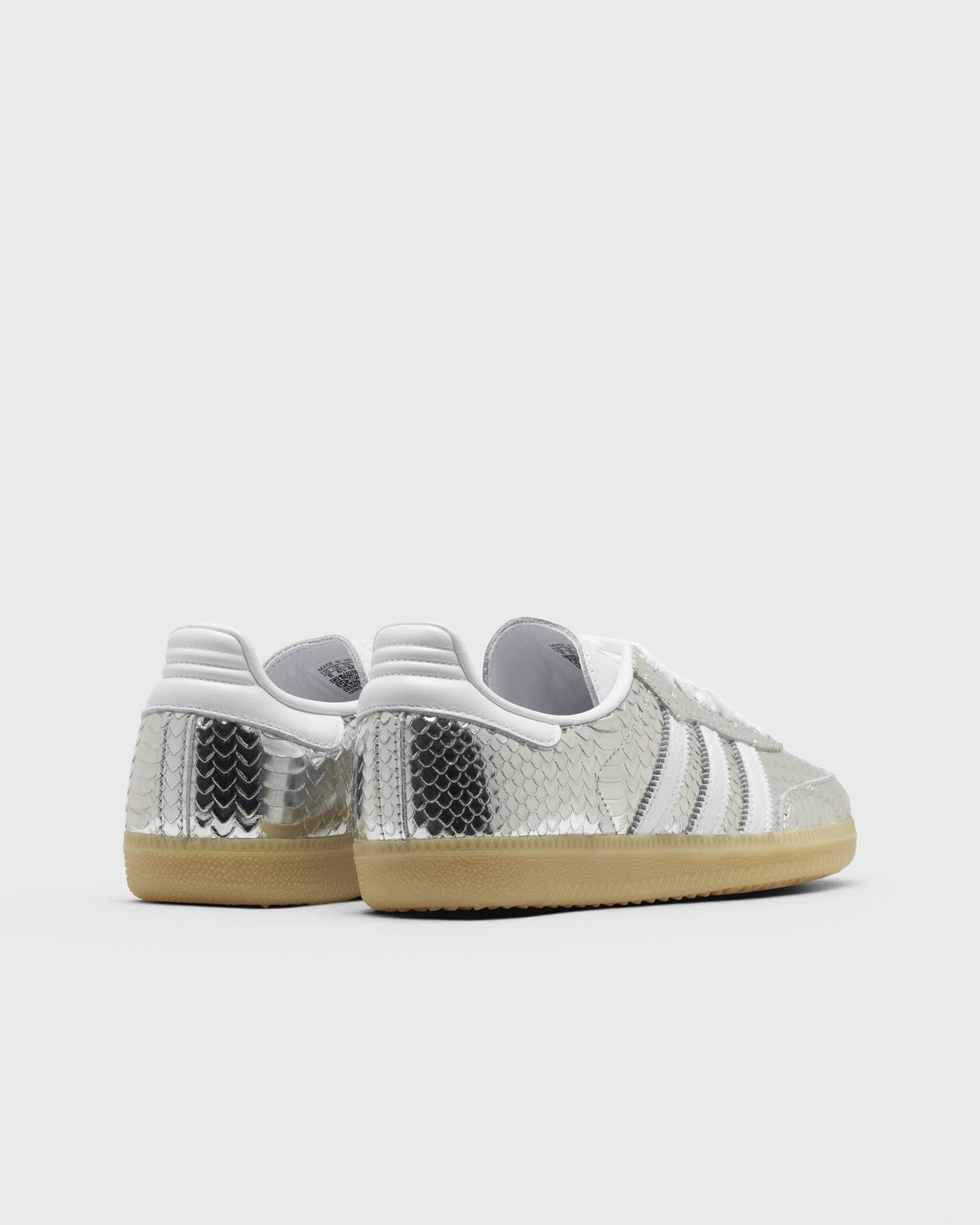 ADIDAS Samba Silver Snakeskin