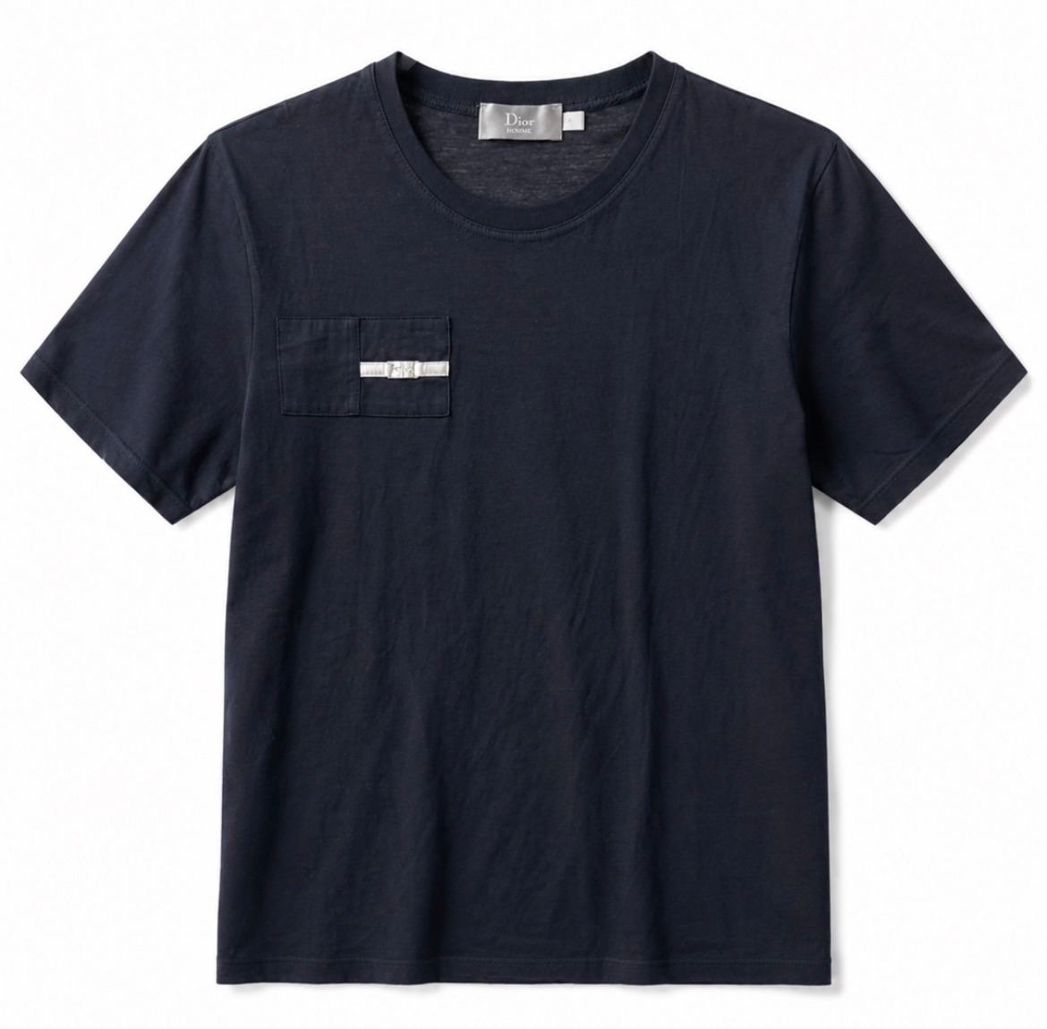 DIOR T-Shirt Bleu Marine RECONDITIONNÉ