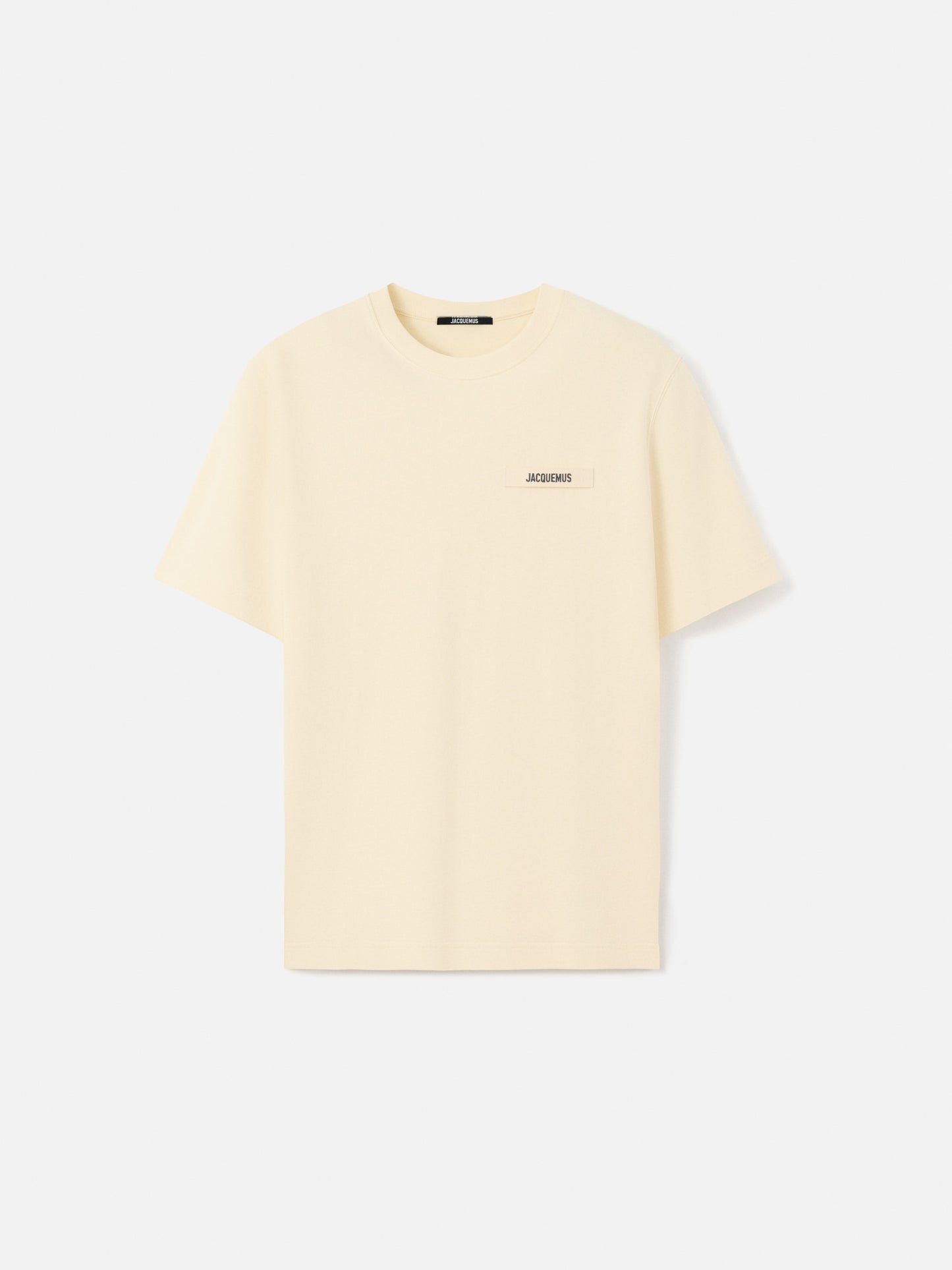 JACQUEMUS T-Shirt Gros Grain Beige