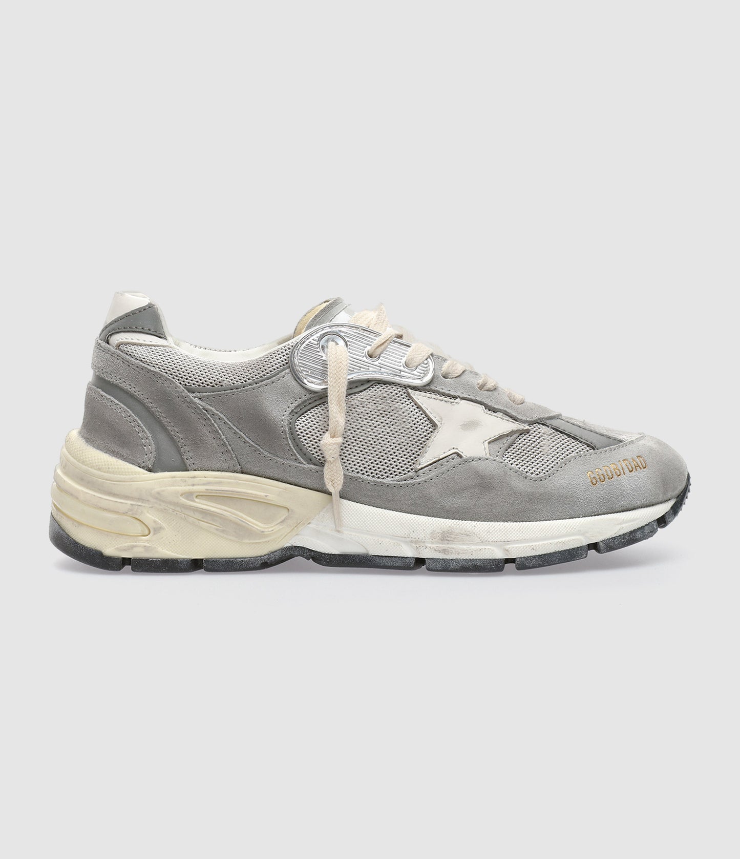 GOLDEN GOOSE DAD STAR Grey Reconditionné