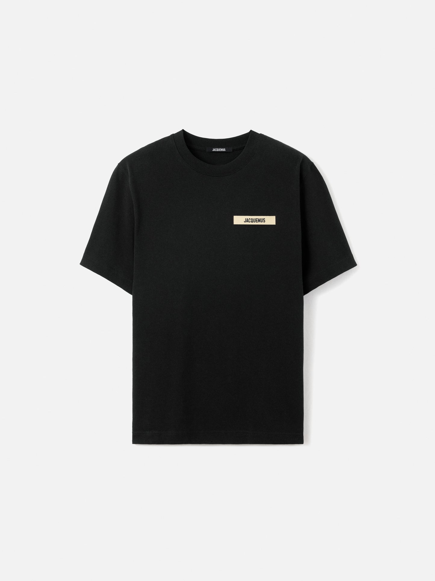 JACQUEMUS T-Shirt Gros Grain Noir