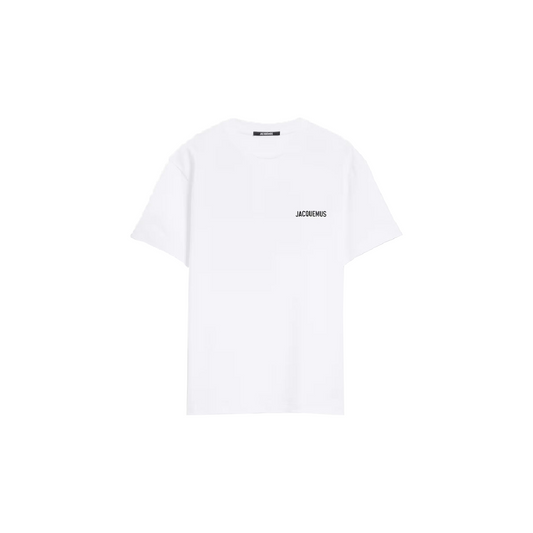 JACQUEMUS - Le T-Shirt Adresse Dubai Blanc