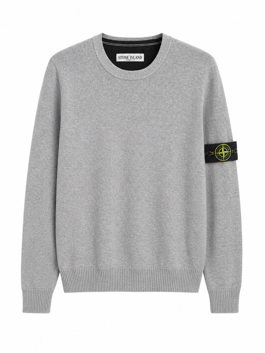 STONE ISLAND Crewneck Gris vintage RECONDITIONNÉ