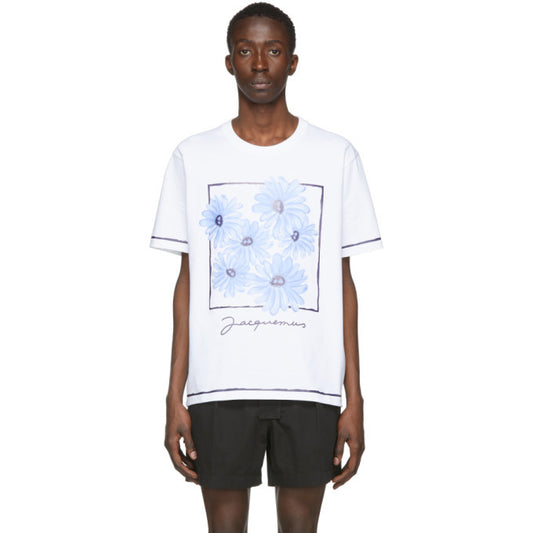 JACQUEMUS T-Shirt Mala Bleu