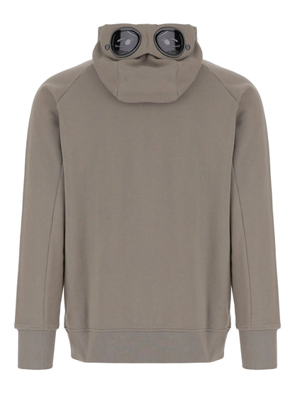 CP Company Hoodie Goggles Brown RECONDITIONNÉ