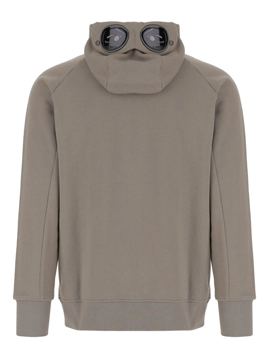 CP Company Hoodie Goggles Brown RECONDITIONNÉ
