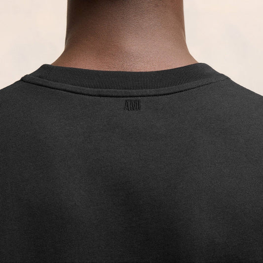 AMI TEE SHIRT AMI DE COEUR TRIPLE BLACK