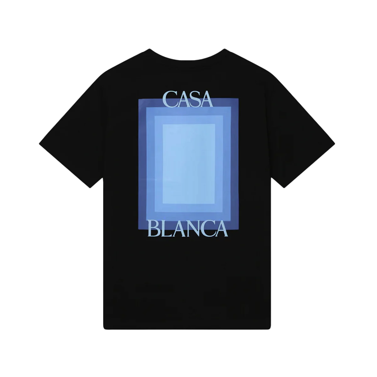 CASABLANCA T-Shirt Gradiant Blue