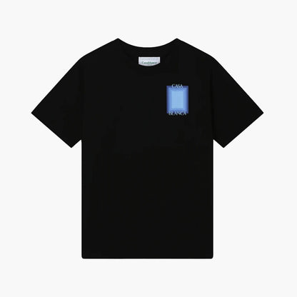 CASABLANCA T-Shirt Gradiant Blue