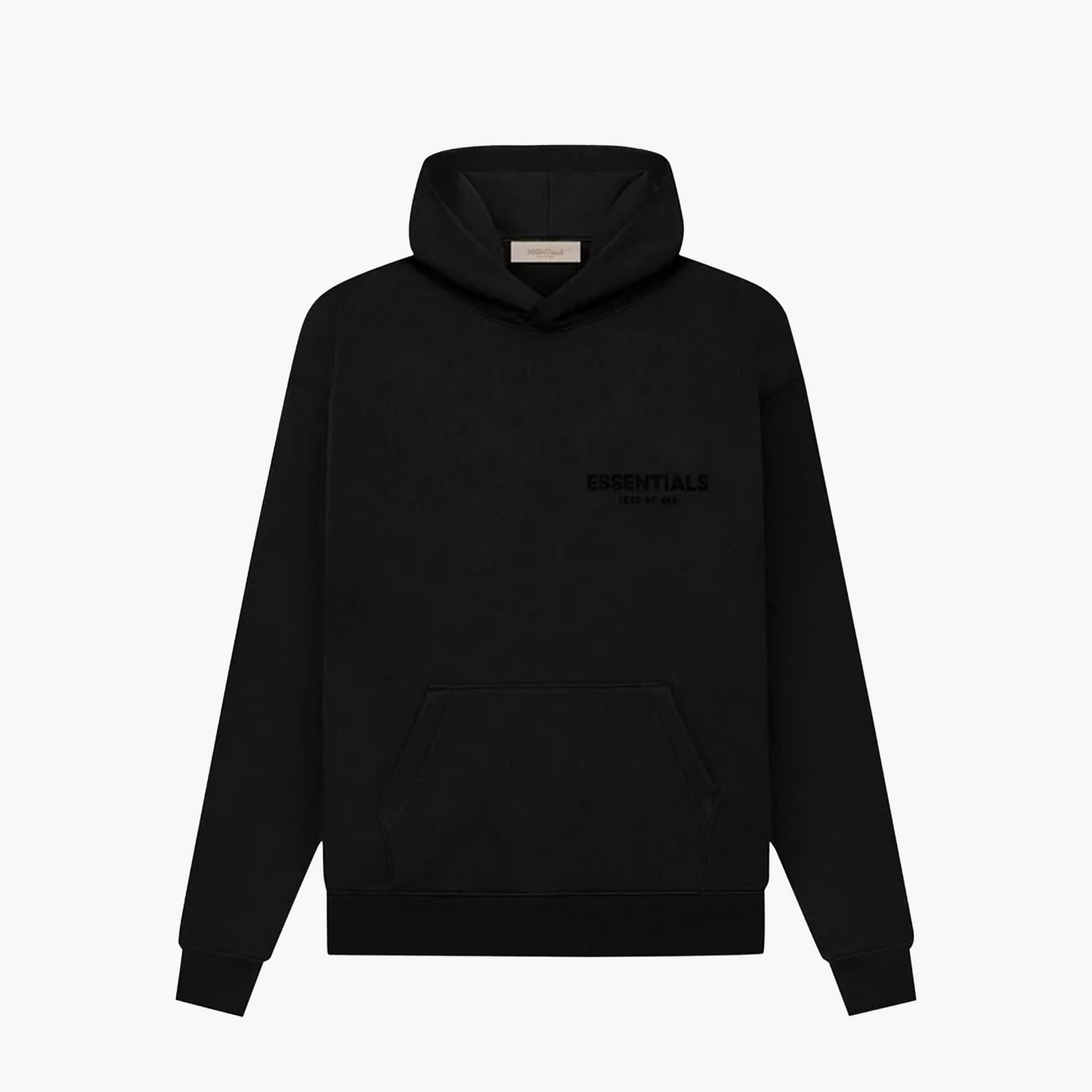 ESSENTIALS HOODIE BLACK SS22
