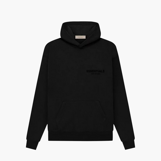 ESSENTIALS HOODIE BLACK SS22