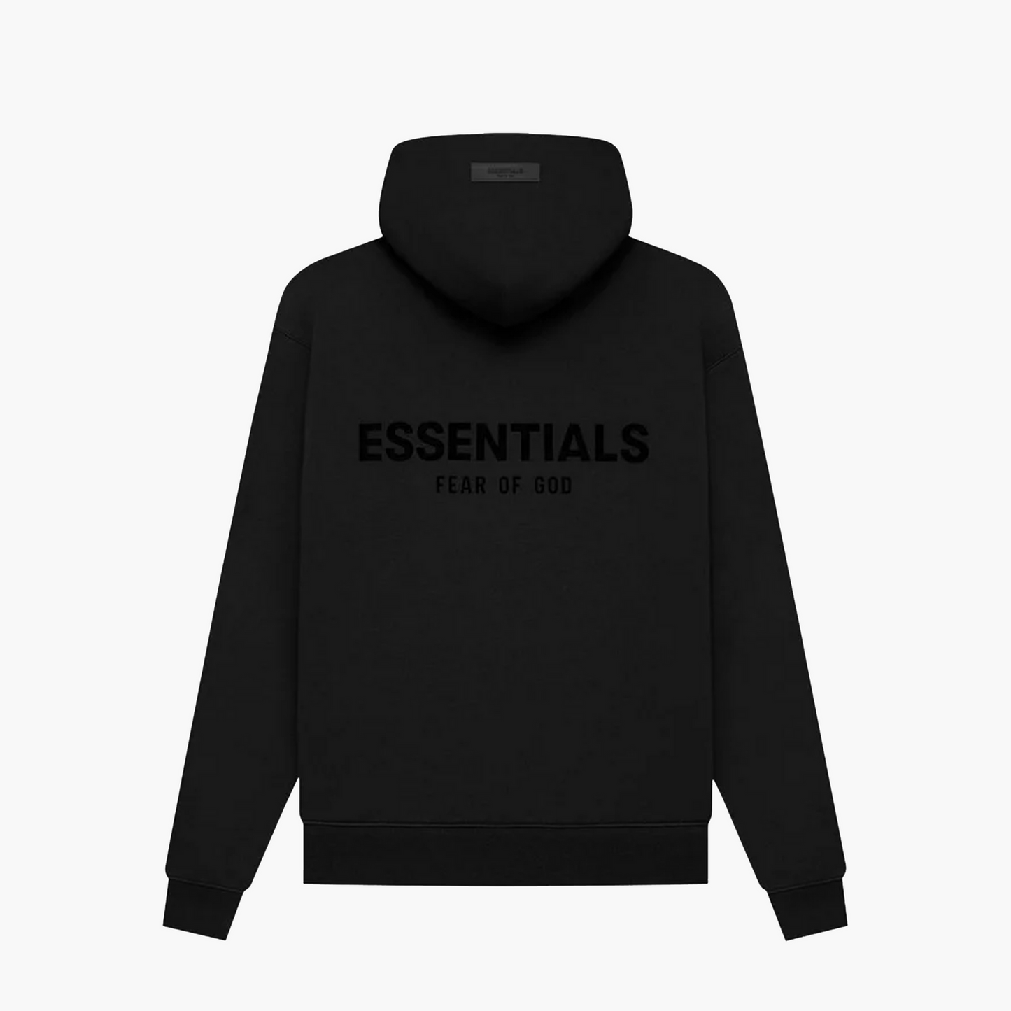 ESSENTIALS HOODIE BLACK SS22