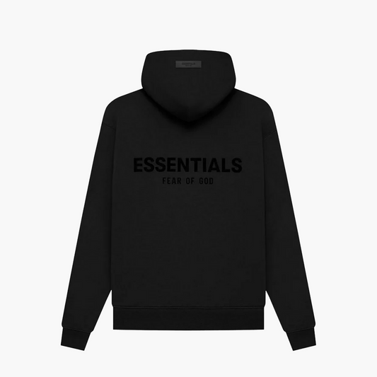 ESSENTIALS HOODIE BLACK SS22