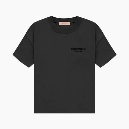 ESSENTIALS T-Shirt Limo Black