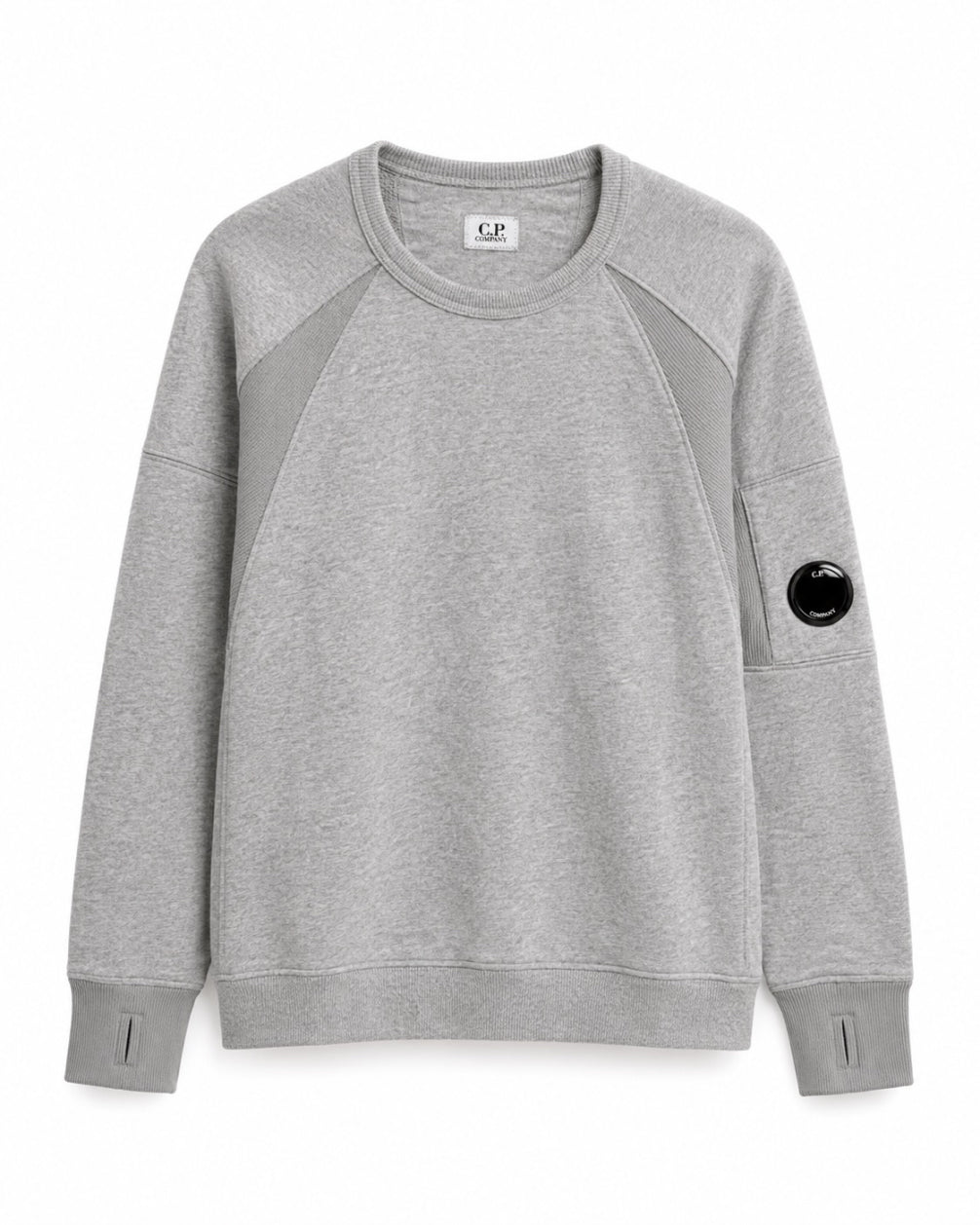 CP COMPANY CREWNECK Gris RECONDITIONNÉ