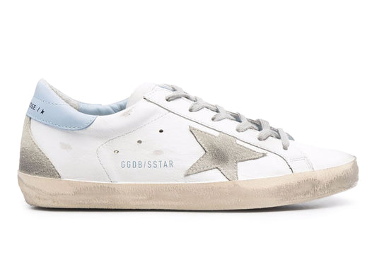 GOLDEN GOOSE Superstar Bleu Ciel RECONDITIONNÉ NO BOX