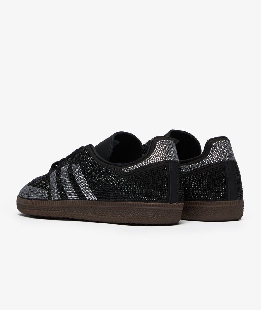 ADIDAS Samba OG RHINESTONE BLACK SILVER
