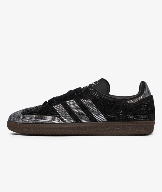 ADIDAS Samba OG RHINESTONE BLACK SILVER