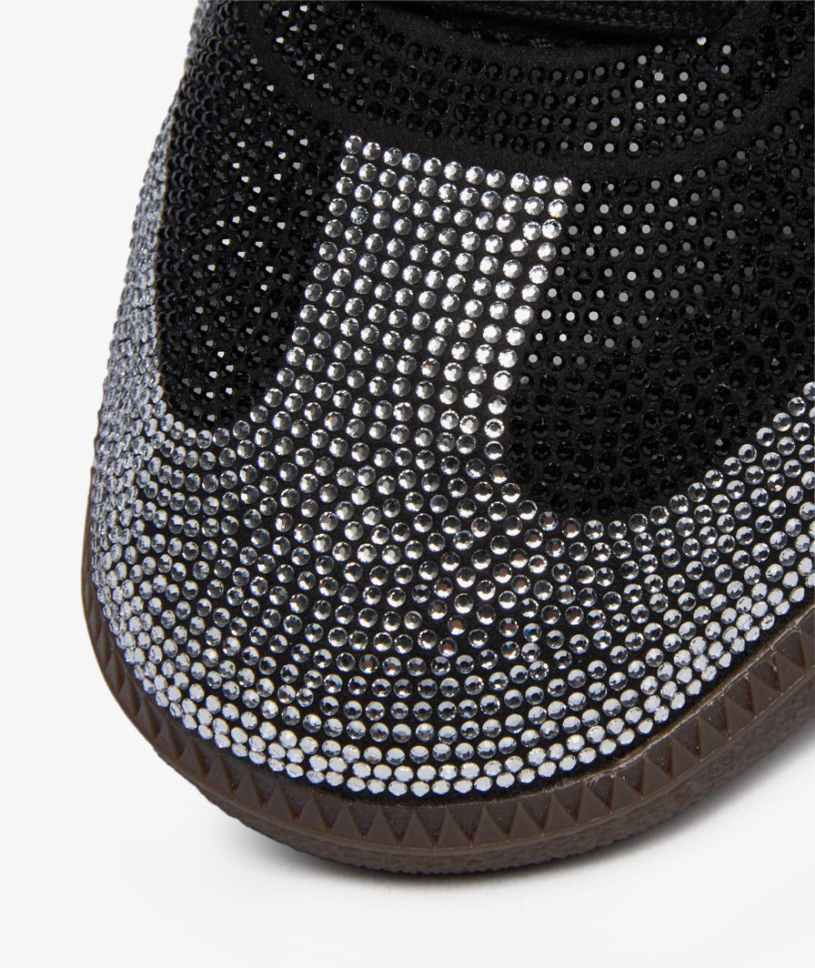 ADIDAS Samba OG RHINESTONE BLACK SILVER
