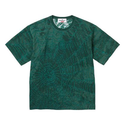 STONE ISLAND X SUPREME T-Shirt Green