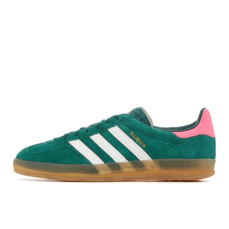 Adidas Gazelle Indoor Collegiate Green Lucid Pink