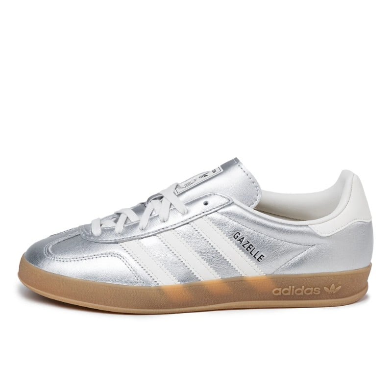 Adidas Gazelle Indoor Silver Metallic Core White