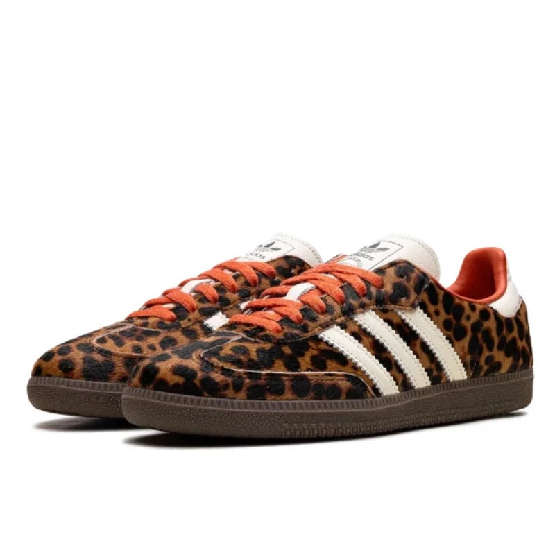 Adidas Samba OG Preloved Red Leopard