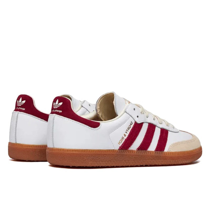 Adidas Samba OG Sporty & Rich White Core Burgundy
