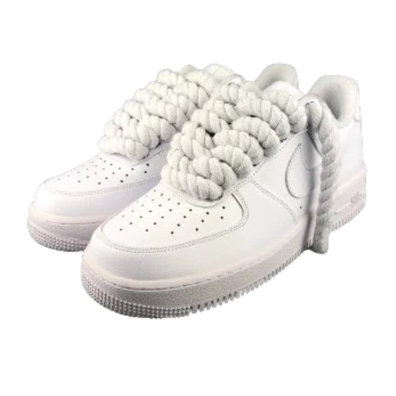 Air Force 1 Custom Lacet Corde Blanche