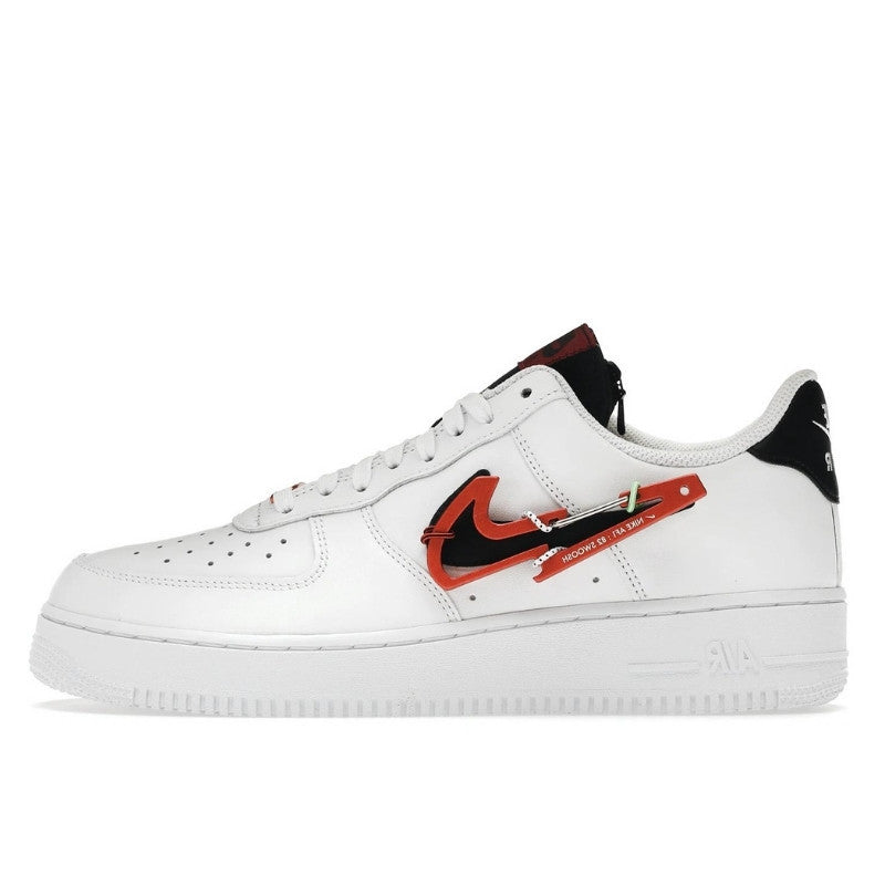 Air Force 1 Low Carabiner Swoosh Red