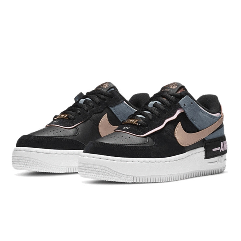 Air Force 1 Shadow Black Metallic Red Bronze