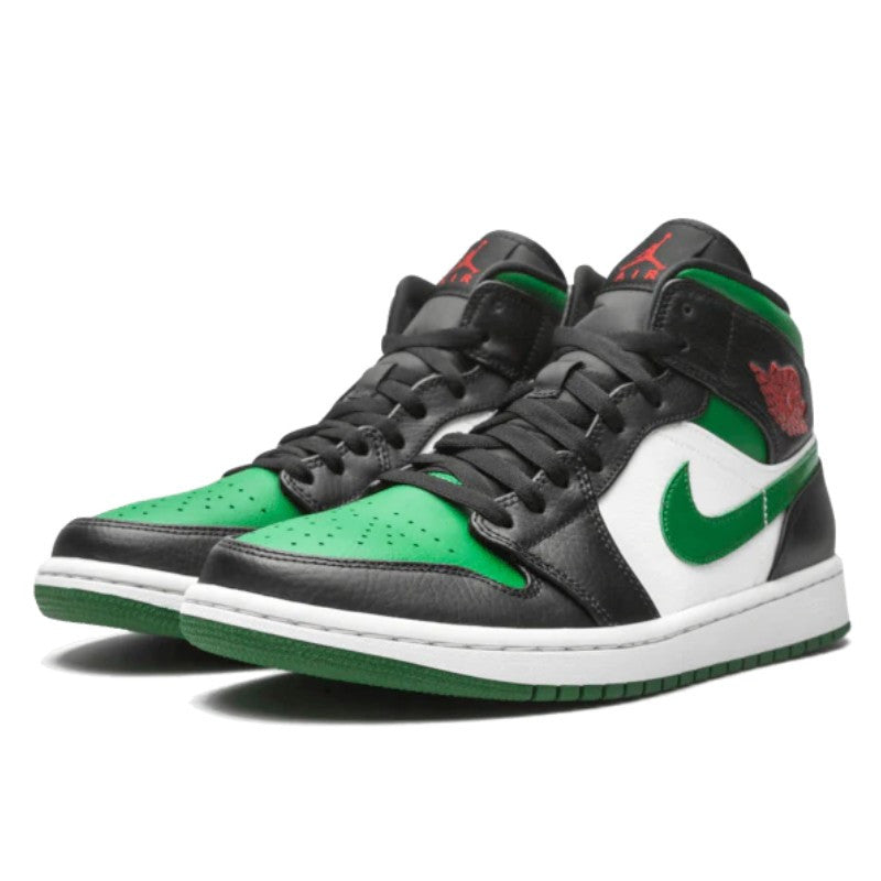 Air Jordan 1 Mid Pine Green Toe