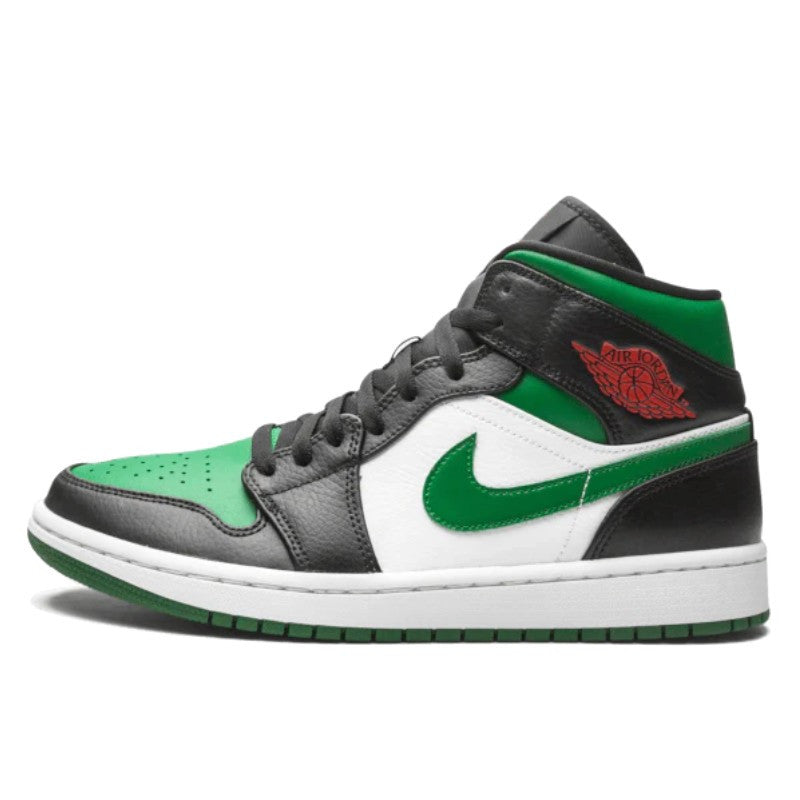Air Jordan 1 Mid Pine Green Toe