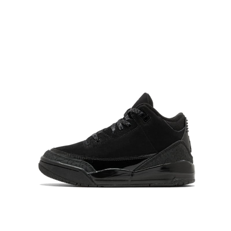 Air Jordan 3 Retro Black Cat (2025) Enfant & Bébé
