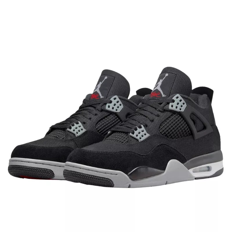 Air Jordan 4 Retro SE Black Canvas
