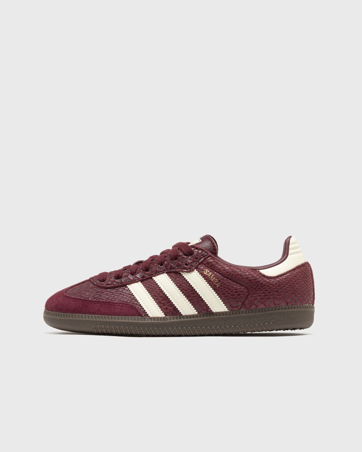 ADIDAS Samba Snakeskin Maroon