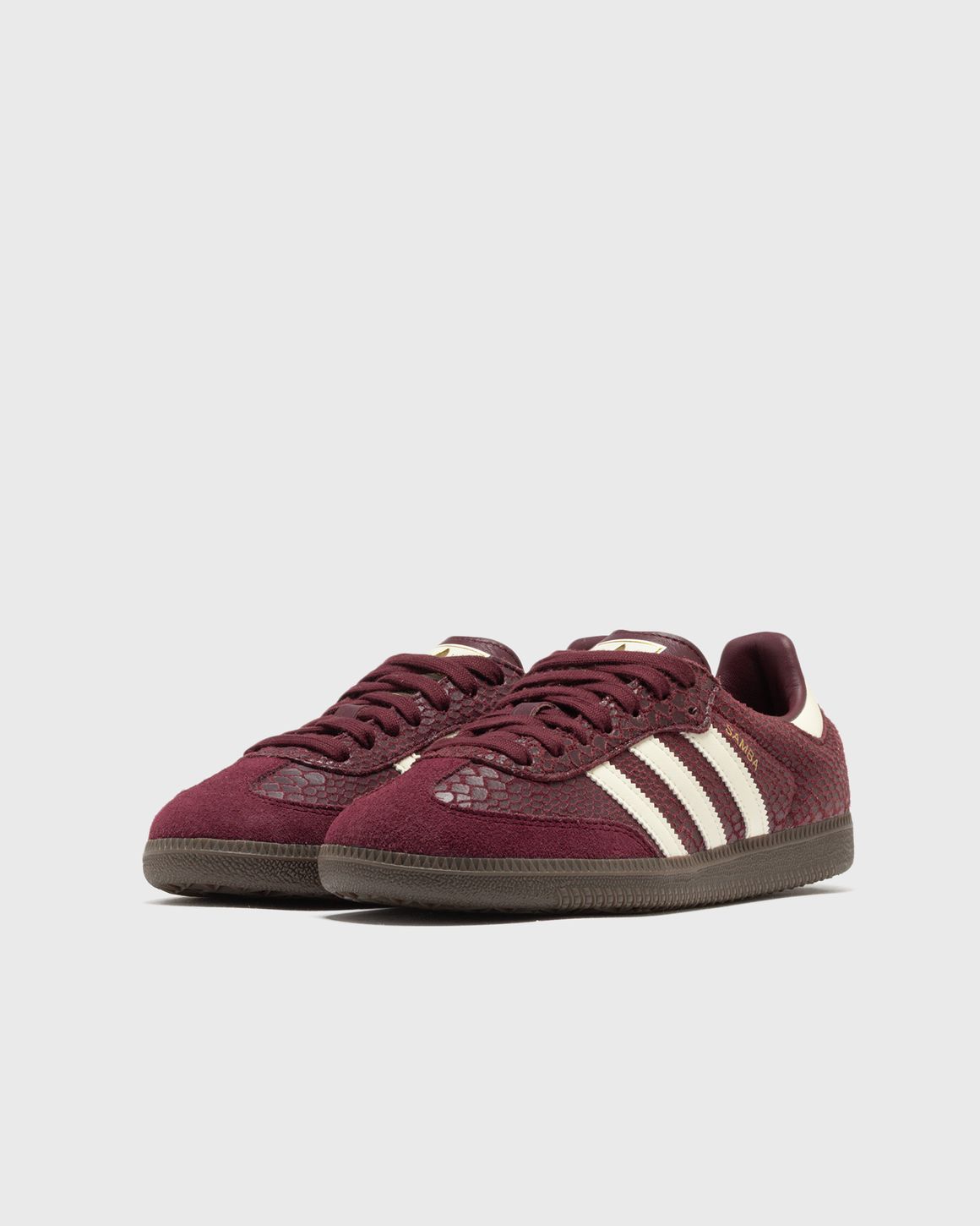 ADIDAS Samba Snakeskin Maroon