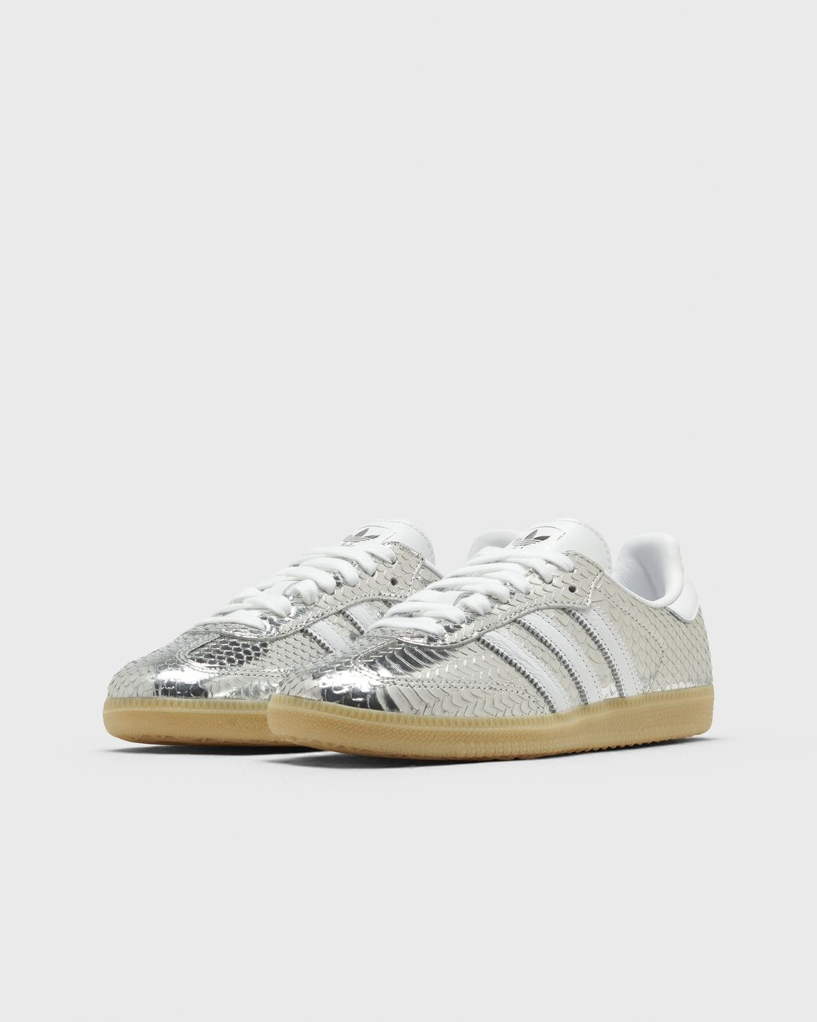 ADIDAS Samba Silver Snakeskin