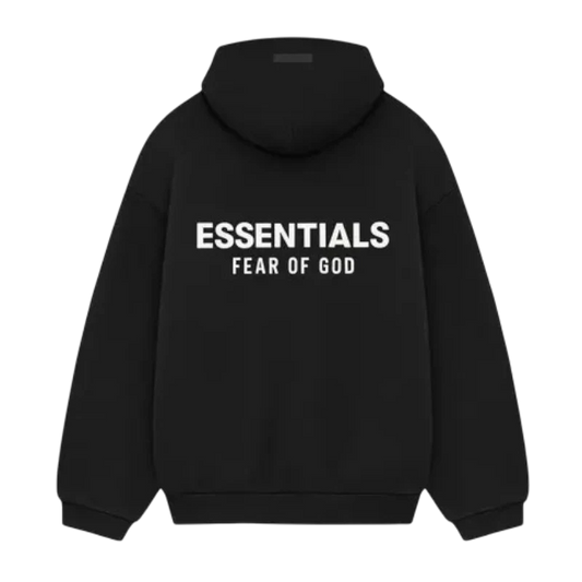 ESSENTIALS FLEECE HOODIE BLACK