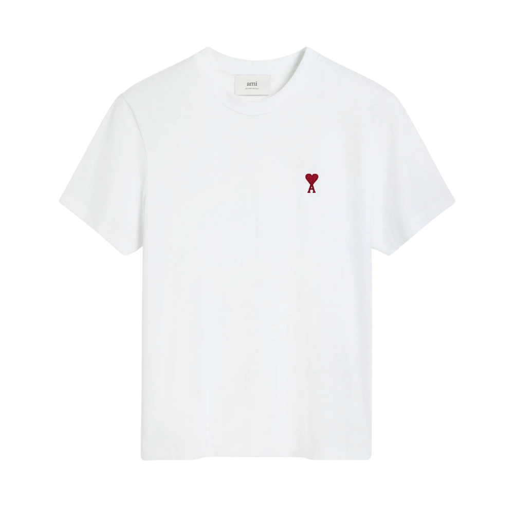 AMI TEE SHIRT AMI DE COEUR WHITE RED