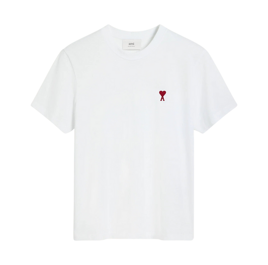 AMI TEE SHIRT AMI DE COEUR WHITE RED