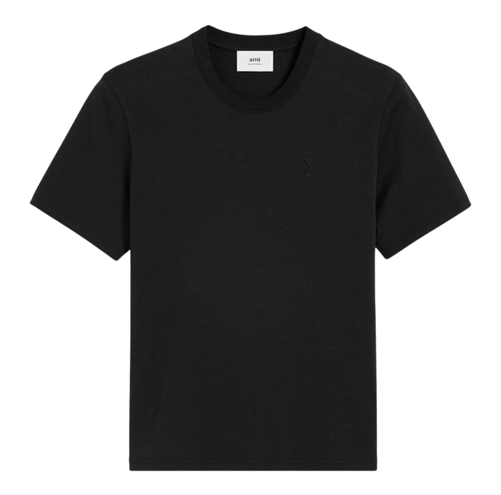 AMI TEE SHIRT AMI DE COEUR TRIPLE BLACK
