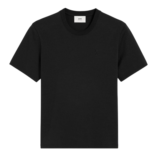 AMI TEE SHIRT AMI DE COEUR TRIPLE BLACK
