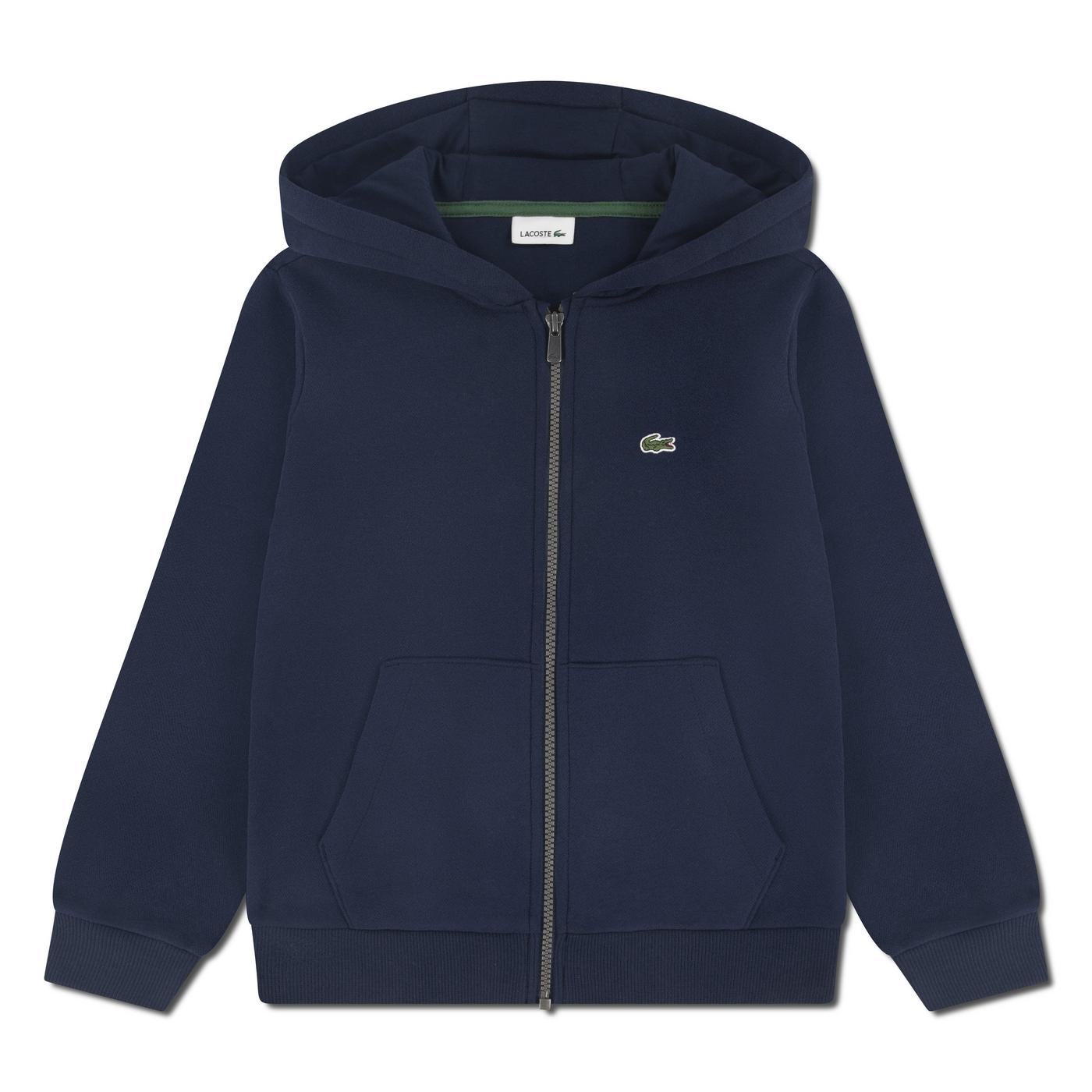 LACOSTE Full Zip Hoodie Navy RECONDITIONNÉ