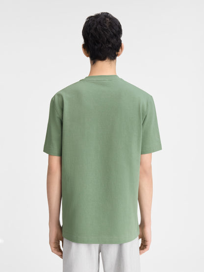 JACQUEMUS T-Shirt Gros Grain Vert