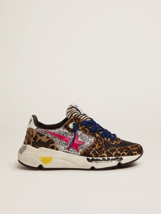GOLDEN GOOSE Running Léopard RECONDITIONNÉ