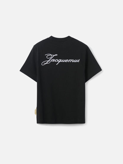 JACQUEMUS T-Shirt Logo Noir