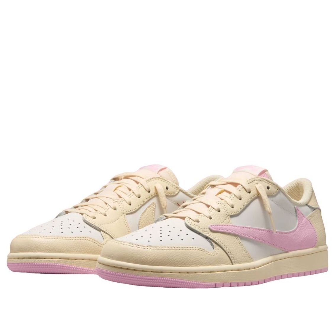 Air Jordan 1 Low Travis Scott Shy Pink