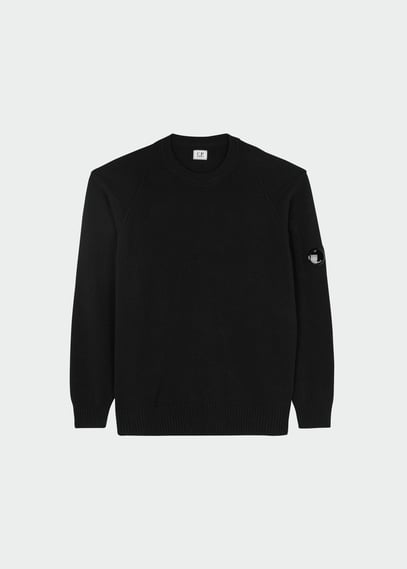 CP Company Crewneck Noir Reconditionné